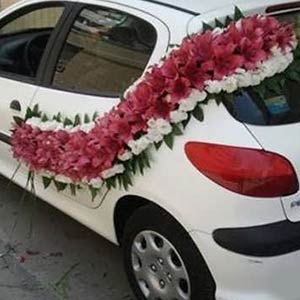ماشین عروس ساده و کم هزینه