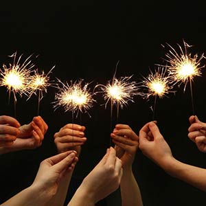آتیش بازی تولد